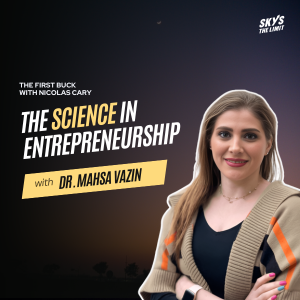 Dr. Mahsa Vazin at The First Buck Podcast Dr. Mahsa Vazin at The First Buck Podcast